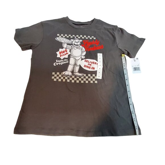 Five Nights At Freddys Freddy Fazbear Pizza T-ShirtSize M Brown Crew neck design - Picture 7 of 7